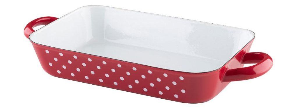 Chảo Nướng Riess Country 0049-077 26x17cm Spot Red