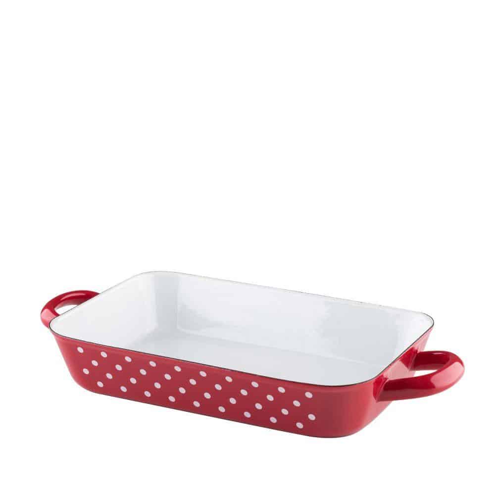 Thố Nướng Riess Country 0049-077 26x17cm Spot Red