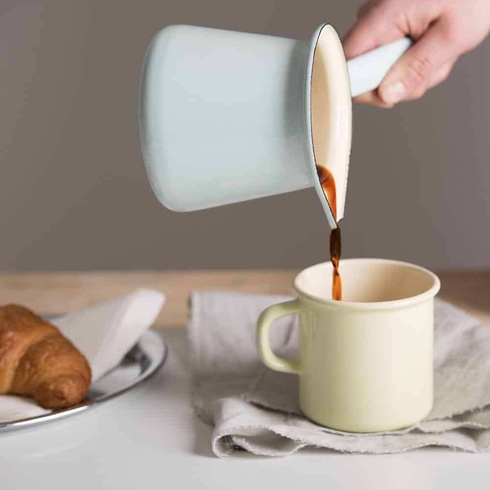 Cốc Đun Cà Phê Riess Classic 0445-006 11cm, 0,75L Pastel Turkis